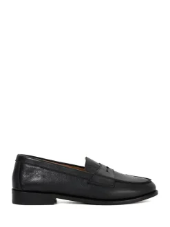 Noir - Mocassins Dune London Ginelli Flexi Sole en cuir