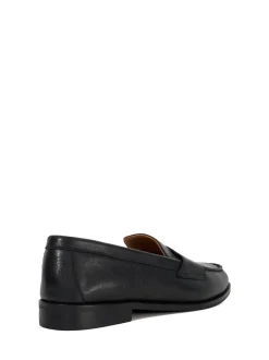 Noir - Mocassins Dune London Ginelli Flexi Sole en cuir