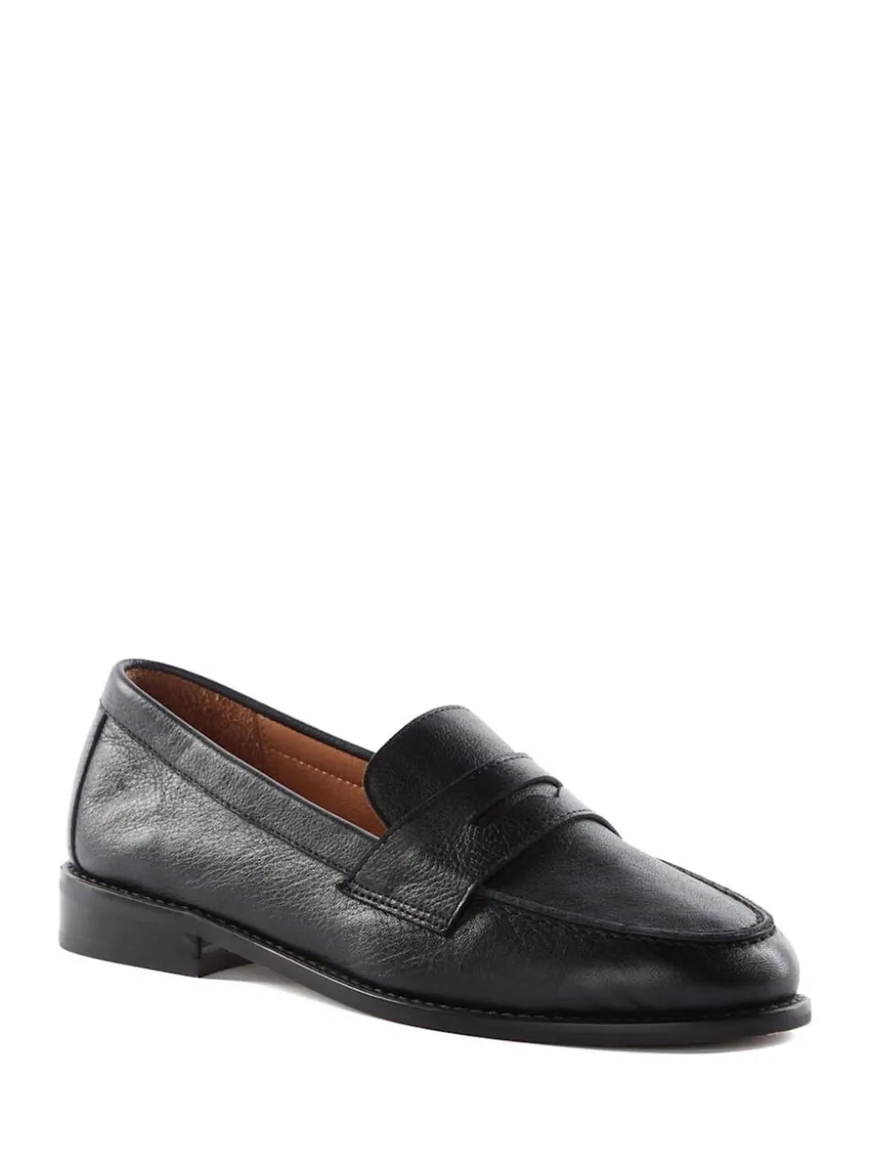 Noir - Mocassins Dune London Ginelli Flexi Sole en cuir