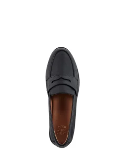 Noir - Mocassins Dune London Ginelli Flexi Sole en cuir