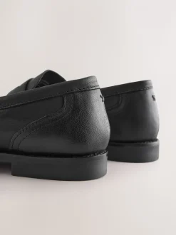 Noir - Mocassins en cuir froncé Forever Comfort®