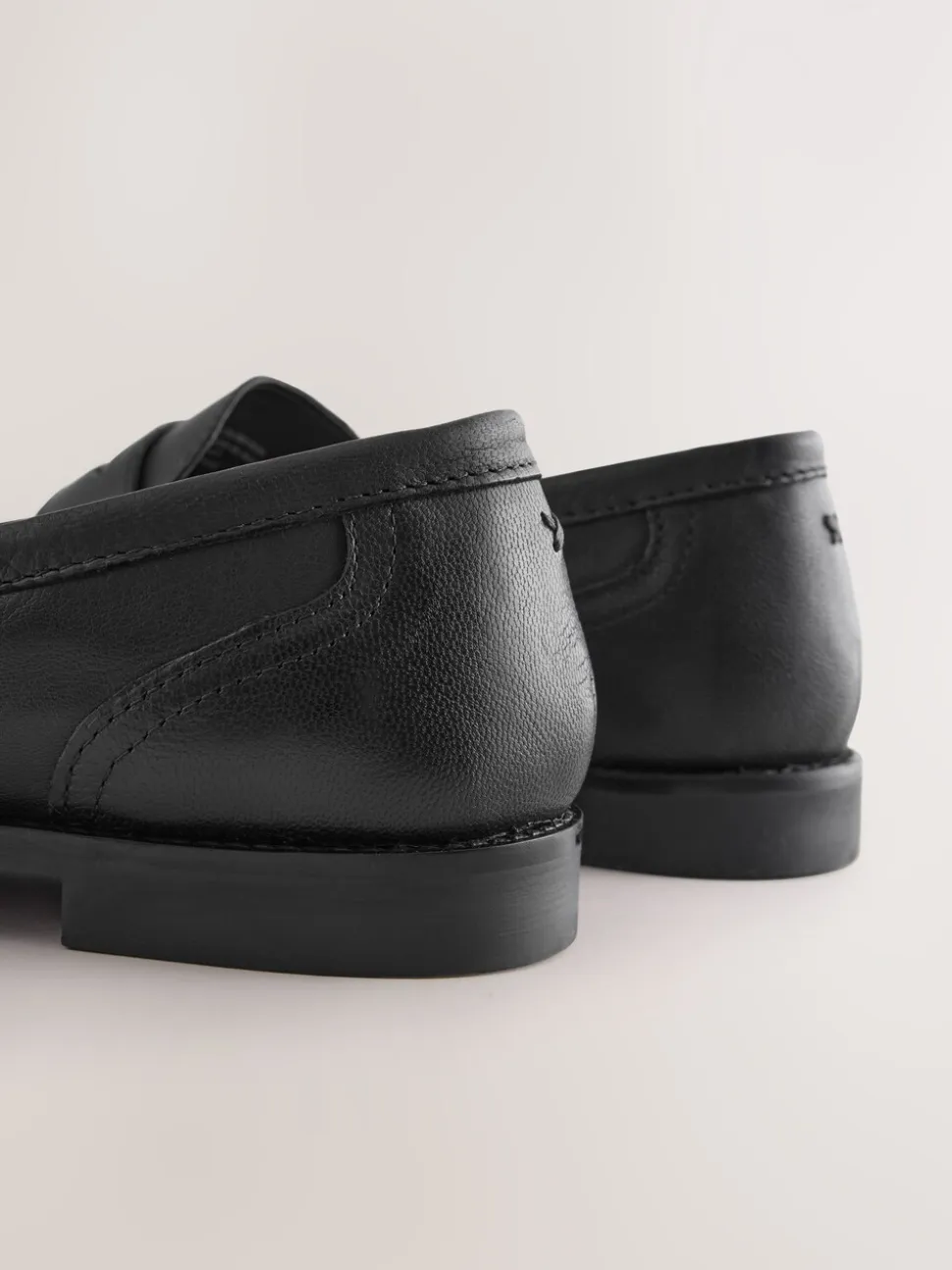 Noir - Mocassins en cuir froncé Forever Comfort®