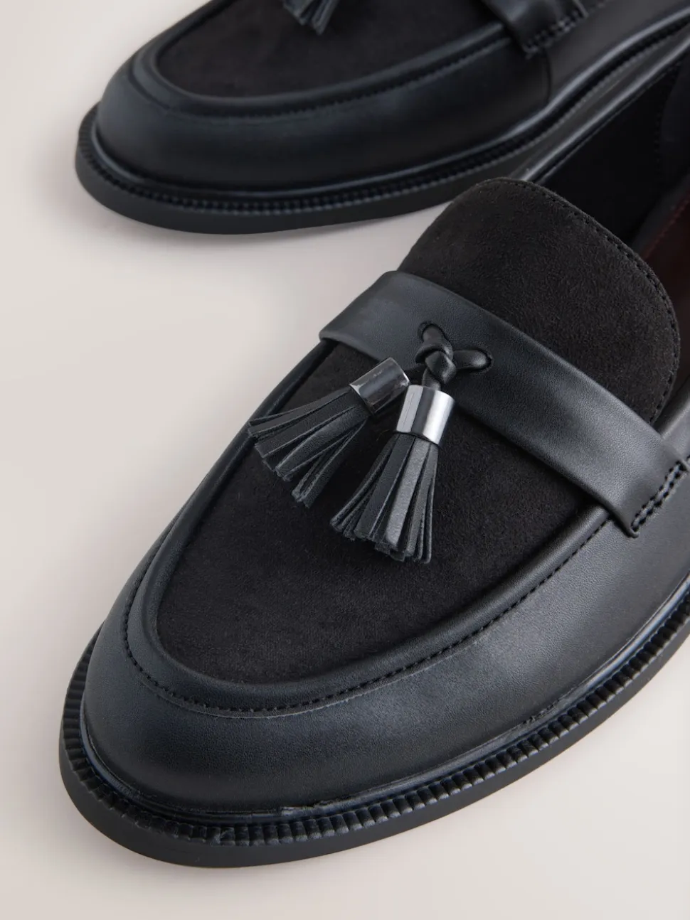 Noir - Mocassins Forever Comfort à glands et bout rond