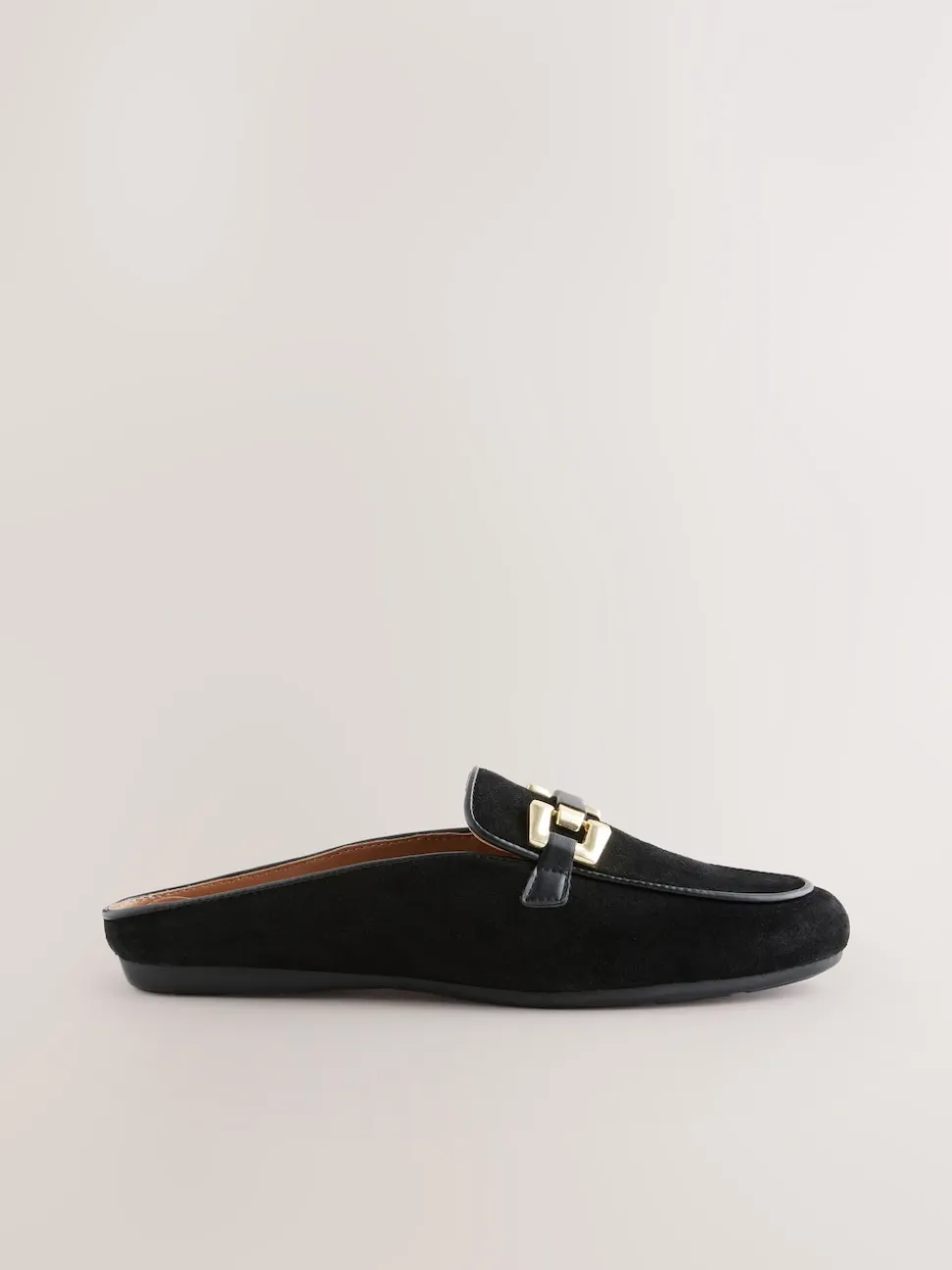 Noir - Mocassins Forever Comfort® en cuir avec bordures matérielles