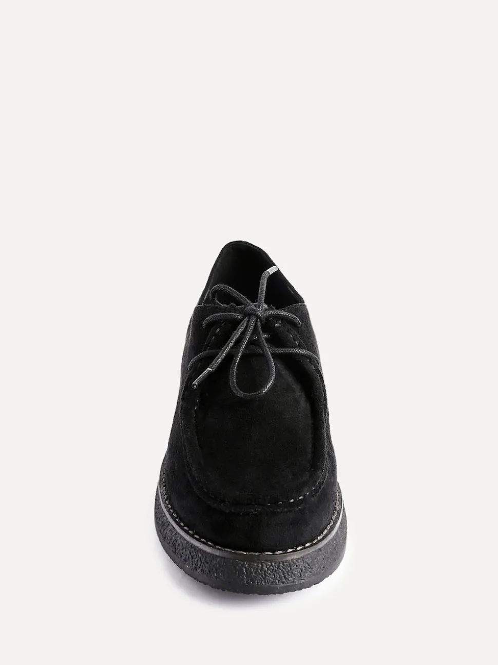 Noir - Mocassins Linzi Perth lacés à semelle épaisse