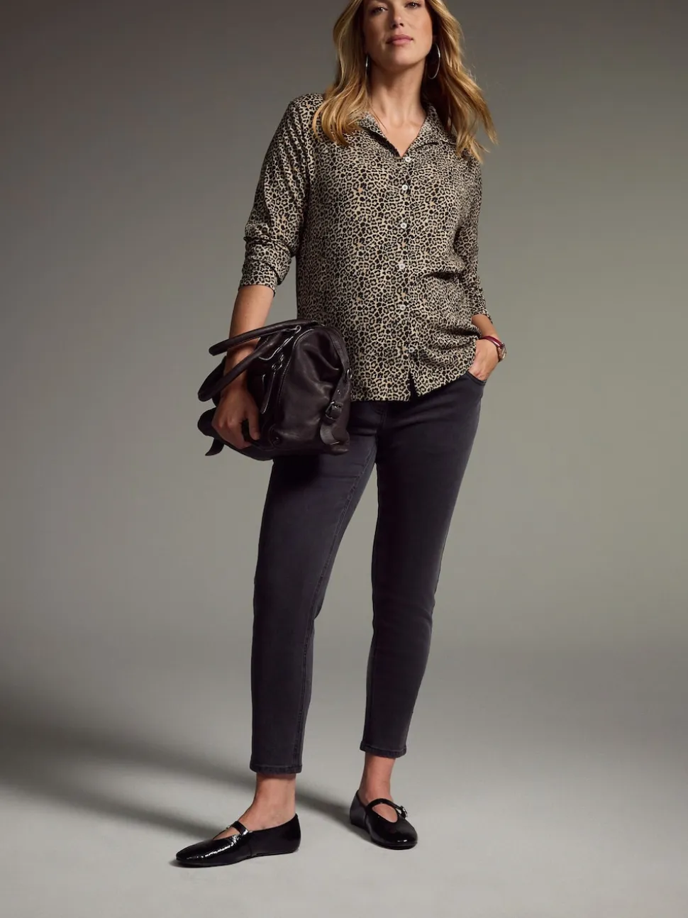 Noir - Mom Maternity Denim jeans