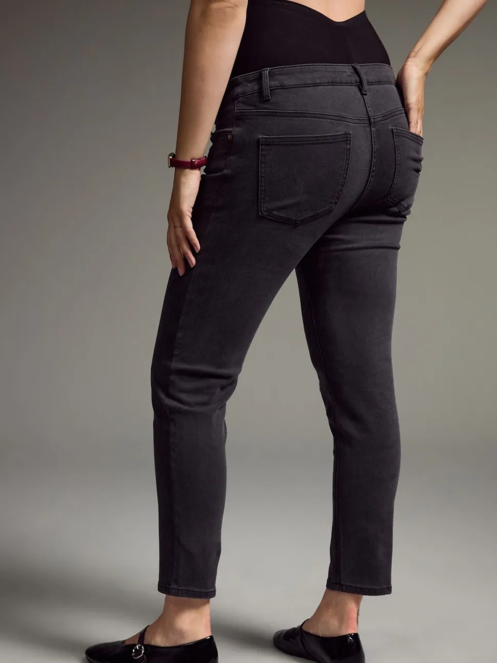Noir - Mom Maternity Denim jeans