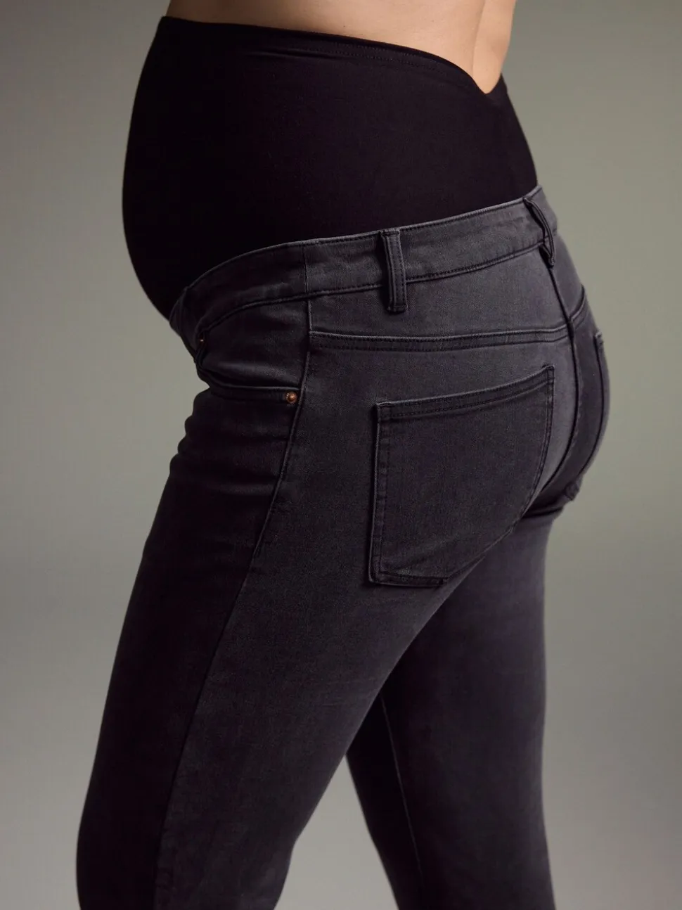 Noir - Mom Maternity Denim jeans
