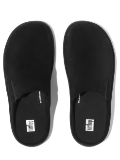 Noir - Mules FitFlop Gen-FF en daim élastique