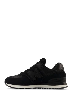 Noir - New Balance 574 Trainers