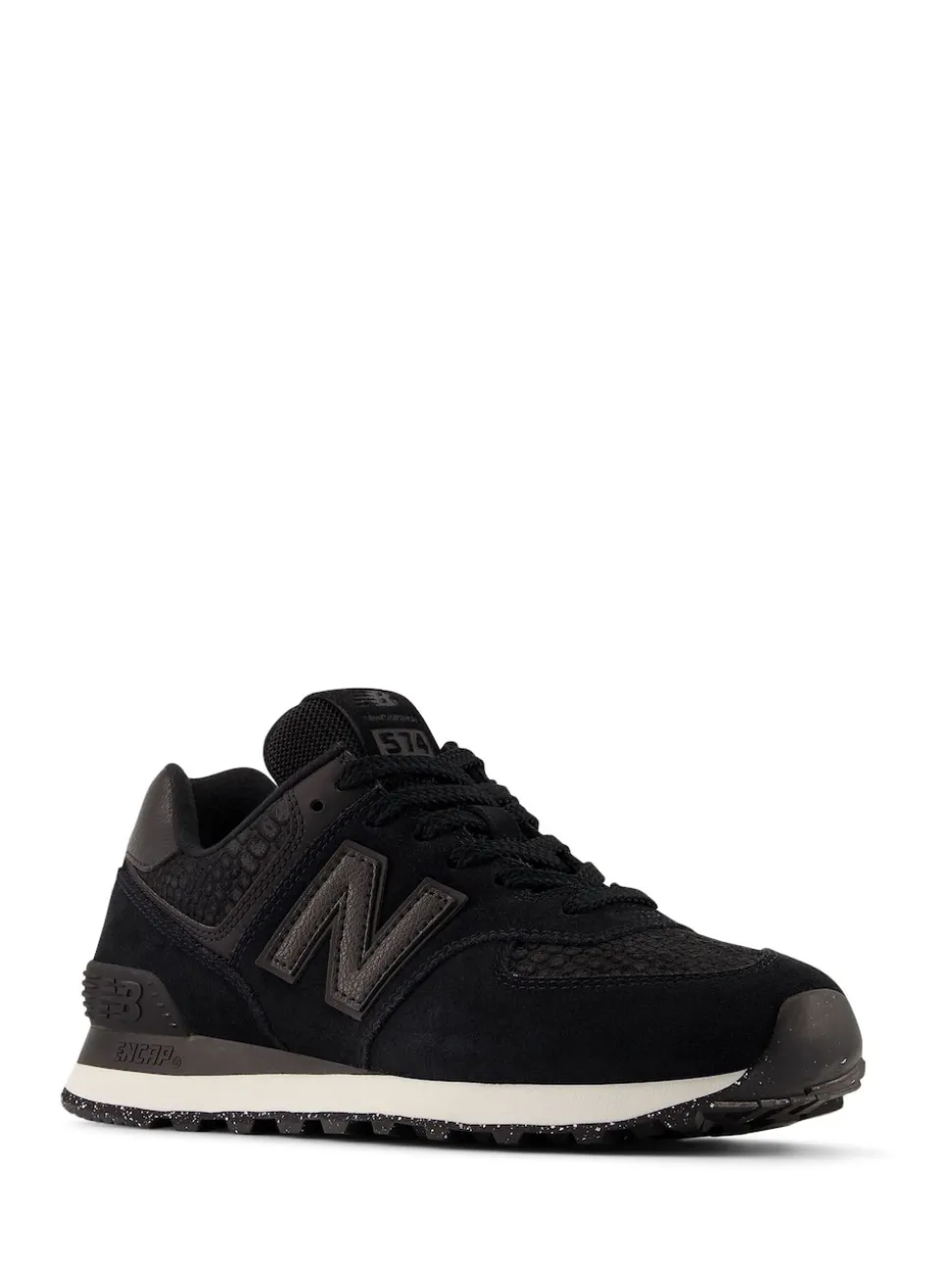Noir - New Balance 574 Trainers