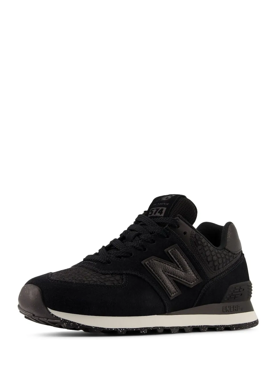 Noir - New Balance 574 Trainers