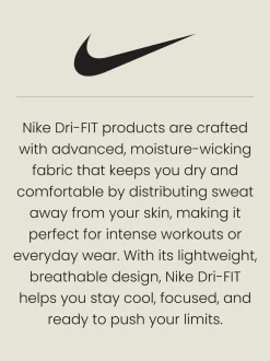 Noir - Nike haut décontracté Dri-FIT à manches longues