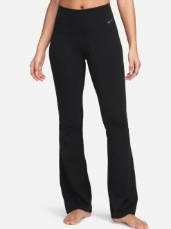 Noir - Nike leggings évasés taille haute Zenvy