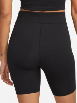 Noir - Nike Short cycliste classique taille haute de 8po