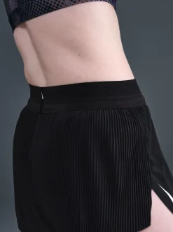Noir - Nike Shorts de course AeroSwift Dri-FIT ADV Milieu-Rise à doublure courte de 3po