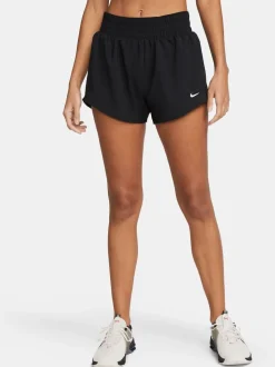 Noir - Nike Un short Dri-FIT Mid Rise 3 pouces doublé
