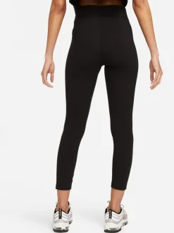 Noir - Nike Vêtements de sport Classic taille haute 7/8 Leggings