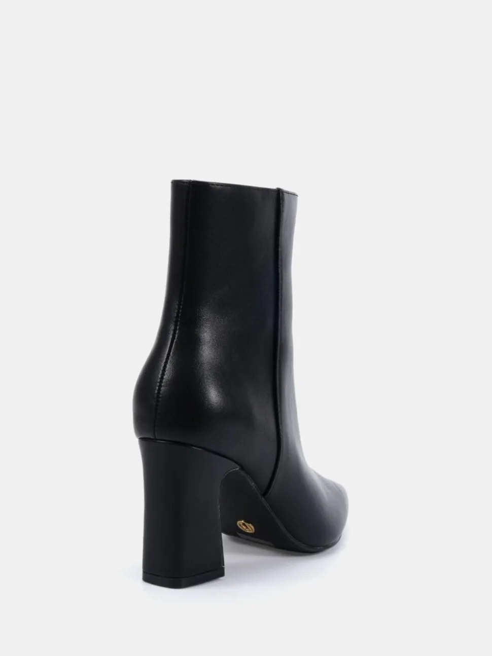 Noir - Novo Bottes Kimberley Point à talon carré