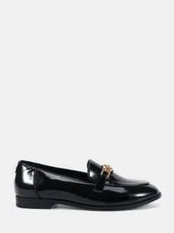 Noir - Novo Mocassins à bordure celeste avec anneau