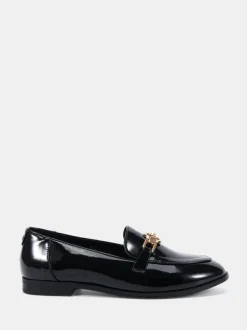 Noir - Novo Mocassins à bordure celeste avec anneau