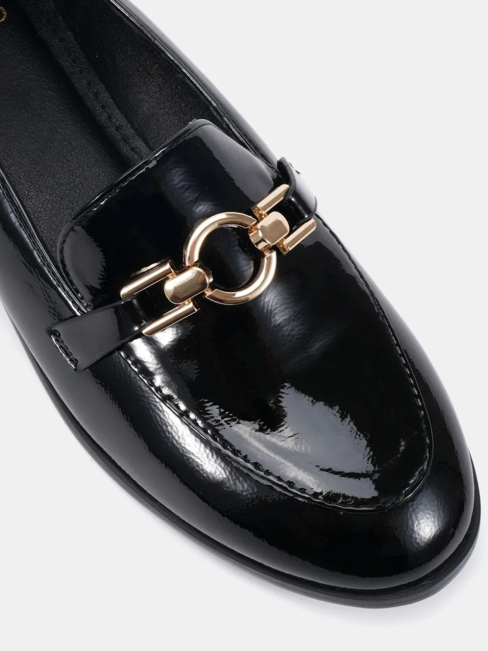 Noir - Novo Mocassins à bordure celeste avec anneau