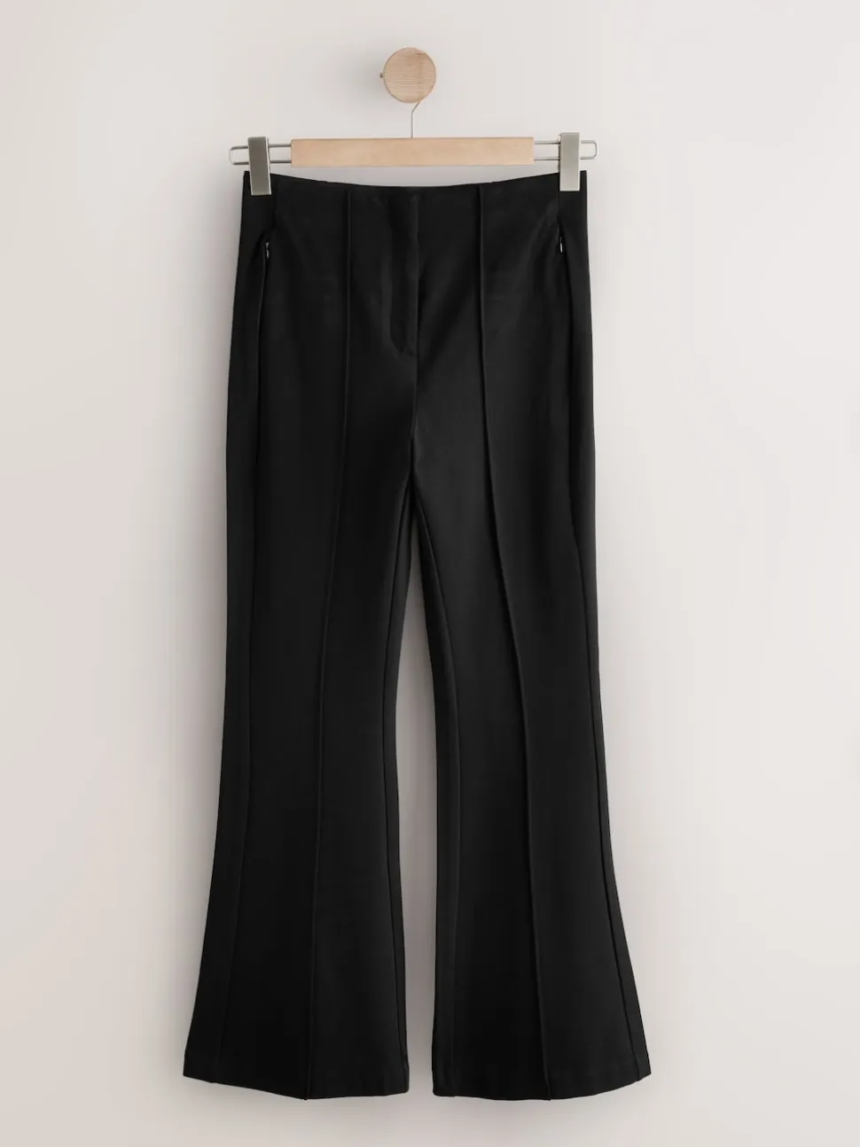 Noir - Pantalon bootcut sculptant