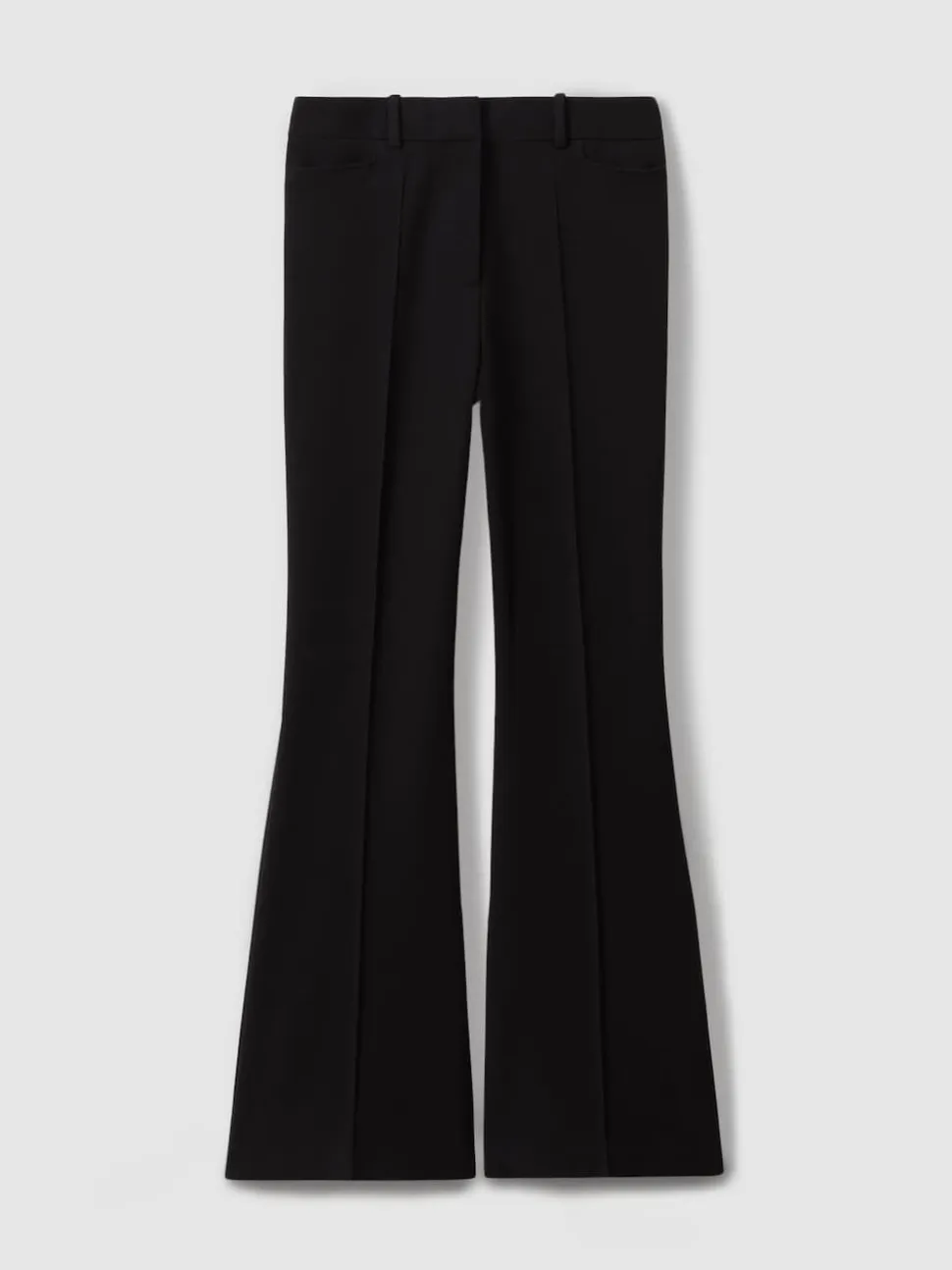 Noir - Pantalon de costume Reiss Gabi évasé