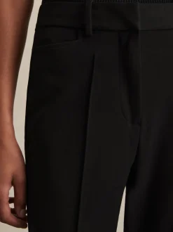 Noir - Pantalon de costume Reiss Gabi évasé