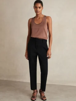 Noir - Pantalon de costume Reiss Gabi slim
