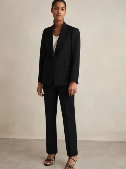 Noir - Pantalon de costume Reiss Gabi slim