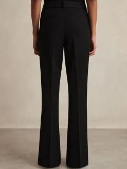 Noir - Pantalon de costume Reiss Gabi évasé