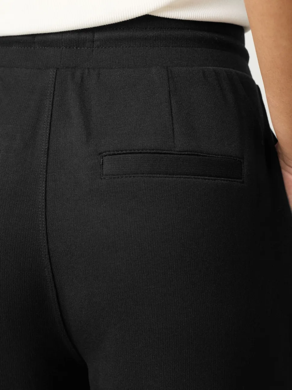 Noir - Pantalon de jogging coupe large