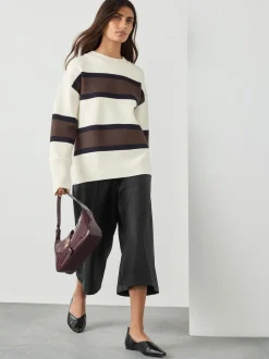 Noir - Pantalon Jort en similicuir