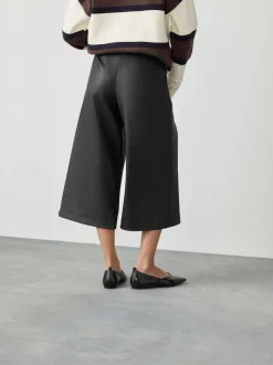 Noir - Pantalon Jort en similicuir