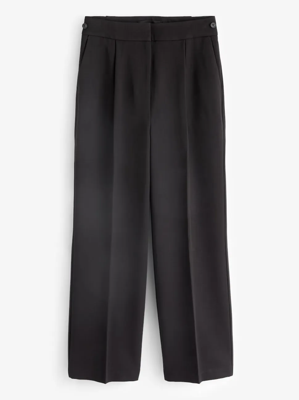 Noir - Pantalon sablier ajusté