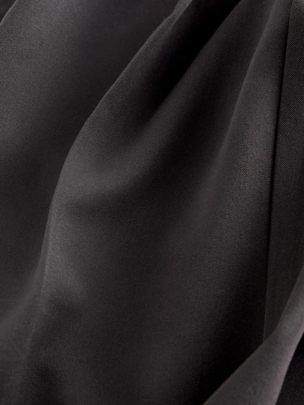 Noir - Pantalon sablier ajusté