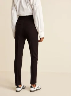 Noir - Pantalon skinny ajusté
