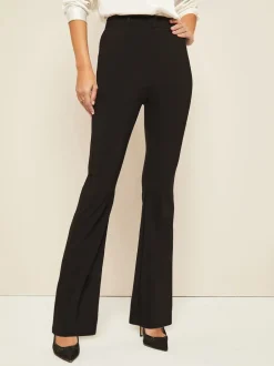 Noir - Pantalon évasé Friends Like These Sculpting extensible