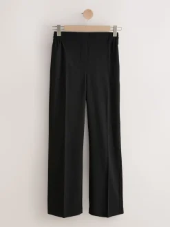Noir - Pantalons Amples habillés en laine