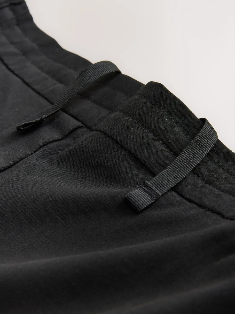 Noir - Pantalons Amples habillés en laine