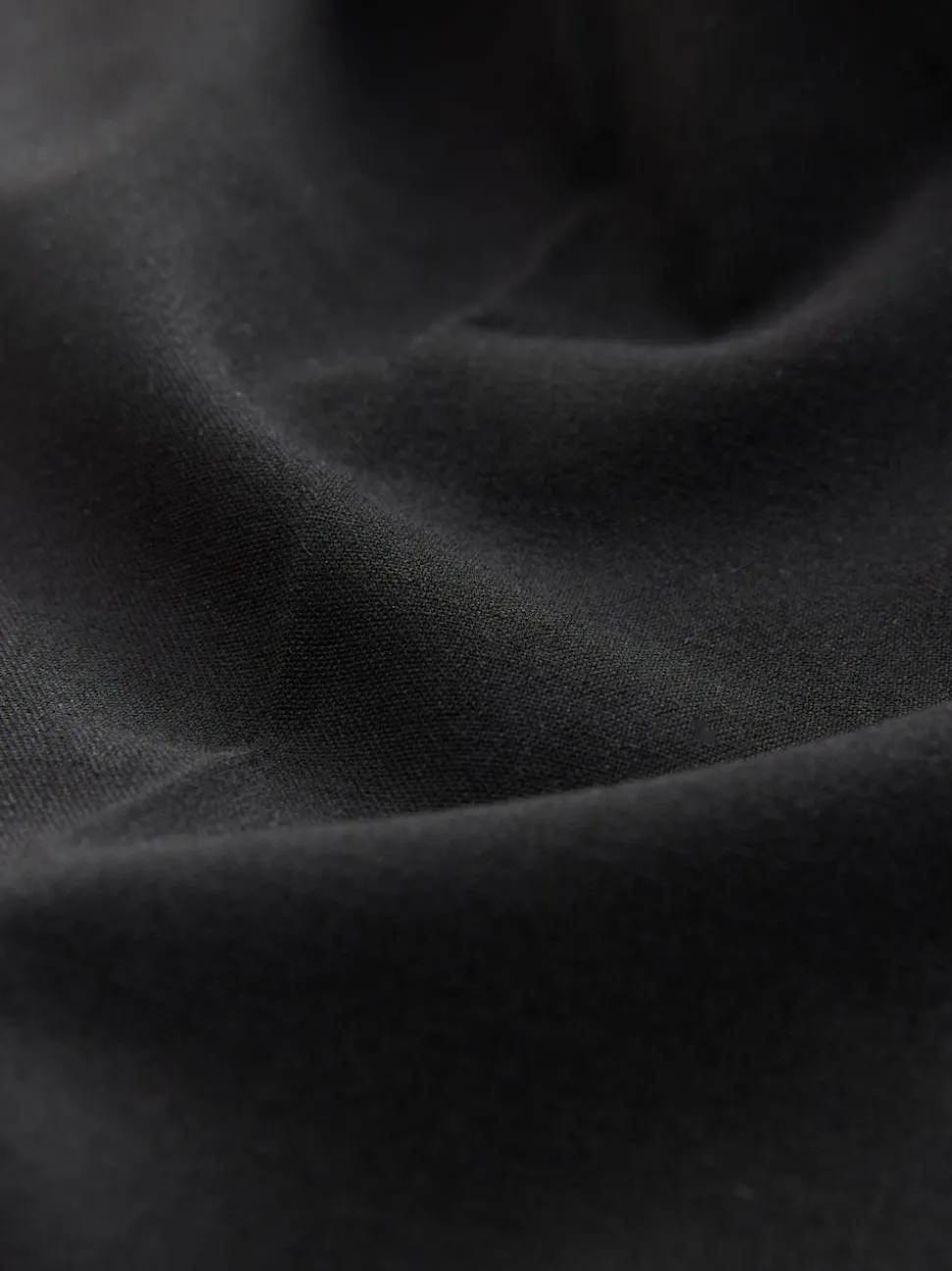 Noir - Pantalons Amples habillés en laine