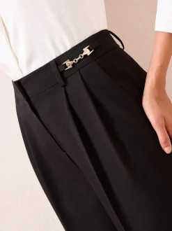 Noir - Pantalons amples haut de gamme Friends Like These X Lucy Mecklenburgh