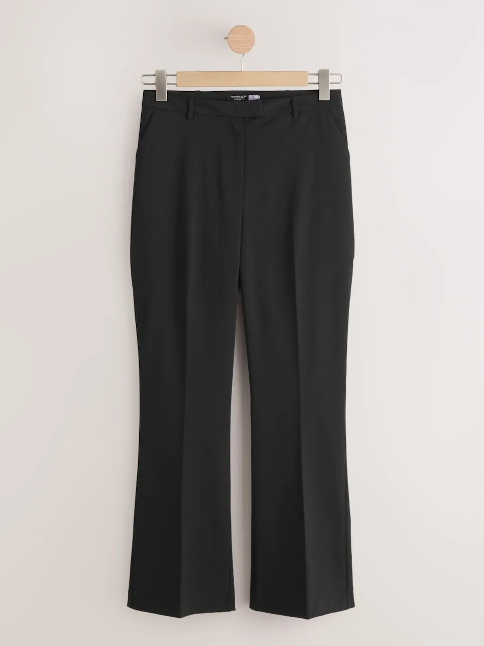 Noir - Pantalons bootcut Ajusté Hourglass