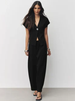 Noir - Pantalons Coupe ballon Compact