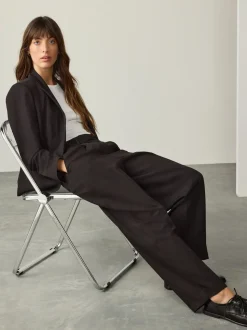 Noir - Pantalons habillés fuselés