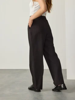 Noir - Pantalons habillés fuselés