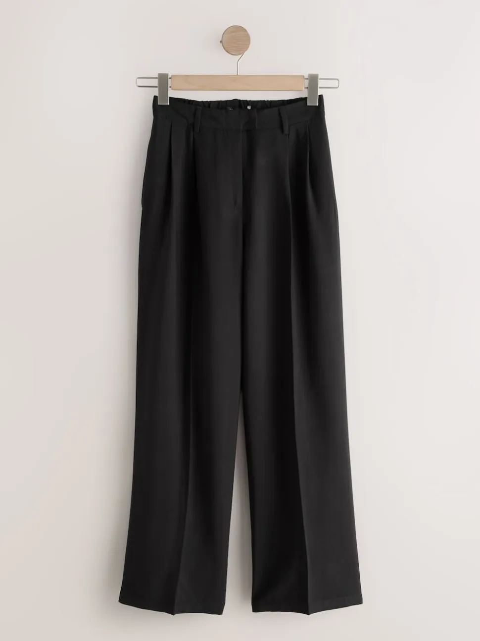 Noir - Pantalons Hourglass jambe large habillés