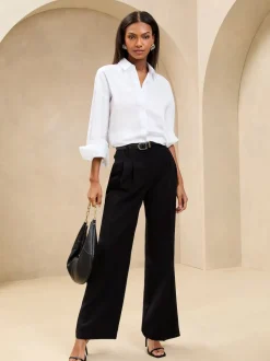 Noir - Pantalons larges Lipsy Premium
