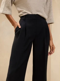 Noir - Pantalons larges Lipsy Premium